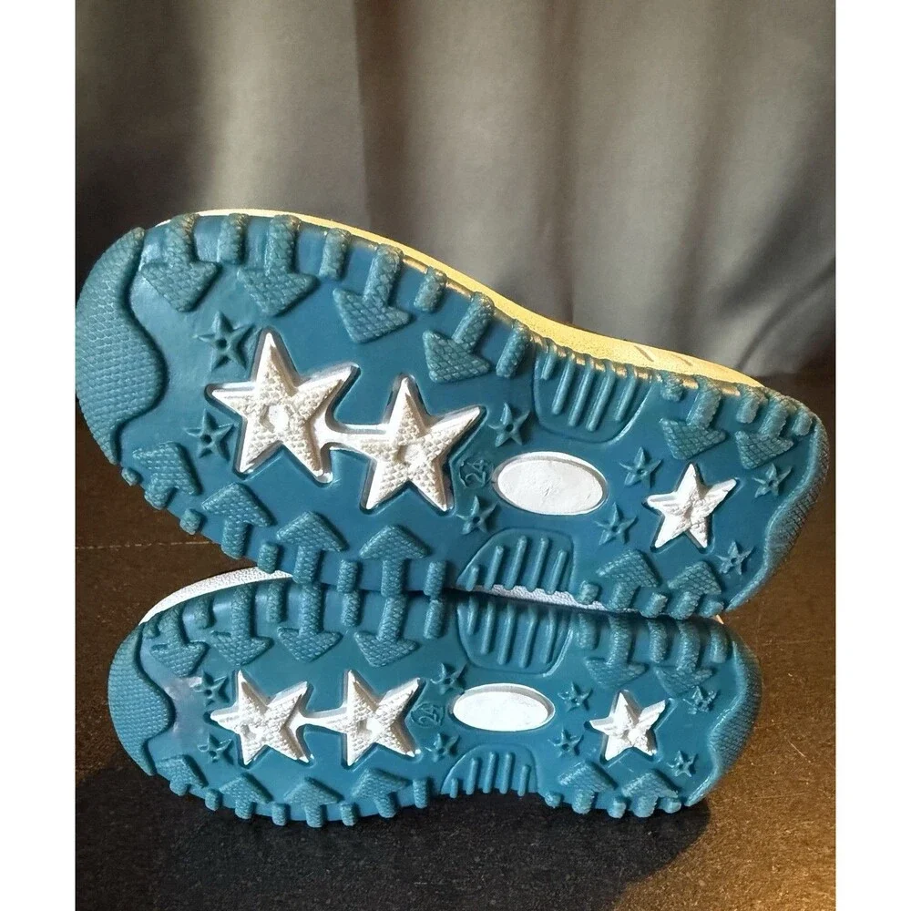 Merence Toddler Snow Boots Size 8 EUR 24 Dinosaurs Unisex Winter Dino
